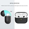 Ultra-dünne Silikon-Kopfhörerhülle für Airpods 1/2, Airpods 3 4 Schutzhülle für Apple Airpods Pro 2 3 Airpods Cover
