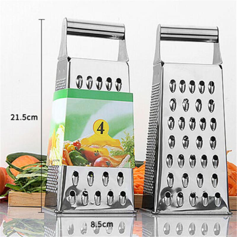 Mini 4 strany Ruční Zelenina Ovocný spirálový kráječ Kráječ Kráječ Strouhač sýra Strouhač Kráječ Kuchyňské nářadí Gadget Kuchyně