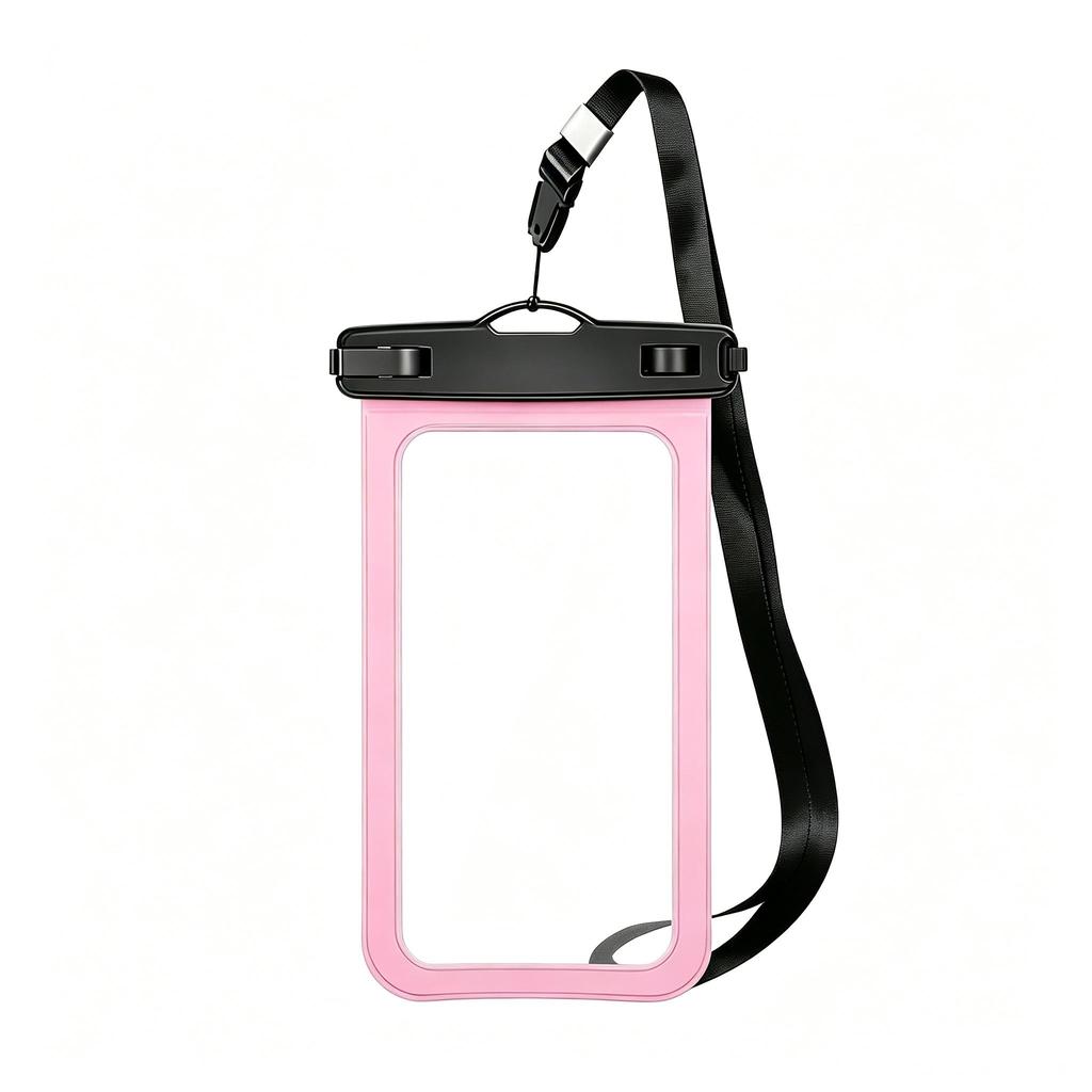 Waterproof Phone Case Pvc Touchscreen Compatible For Swimming And Outdoors