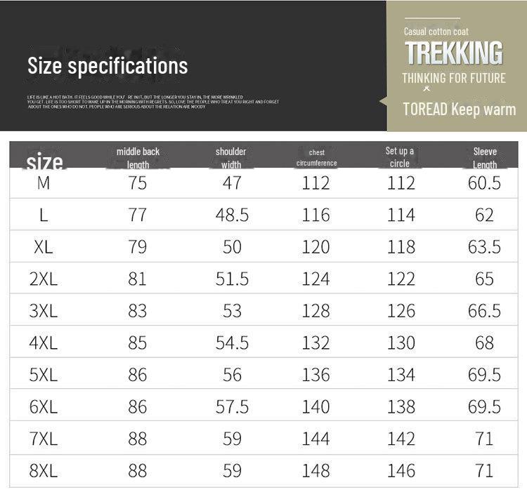 Herren Kapuzenmantel mittellang Samt Verdickt Baumwolle für Herbst/Winter