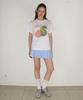 RONRON Guava Basic Fit T Shirts White