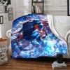 1pc Superman Superhero Flannel Blanket Soft Warm Throw for Home, Office, Travel, All-Season Cozy Bedding GiftL1277