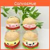 Burger Animal Doll With Capybaras Dogs Pigs Chickens Designed Pendant Keychain