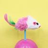 Natural Feather Plush Mouse Tumbler Teasing Cat Ball Cat Toy Scratch-resistant Cat Self-pleasure Relief Pet Toy