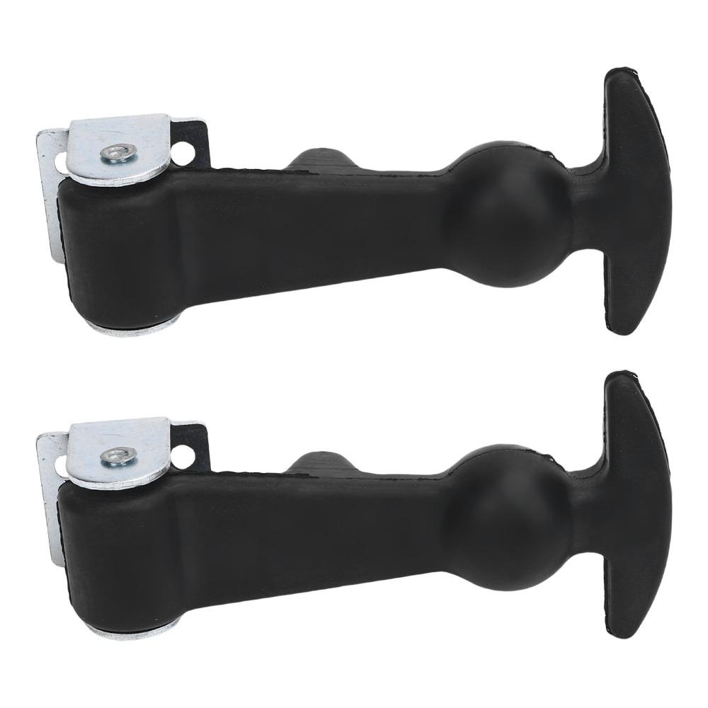 2PCS Draw Lock Rubber T Handle Hasp Flex Rubber Hood Catch Draw Latch Tool Box