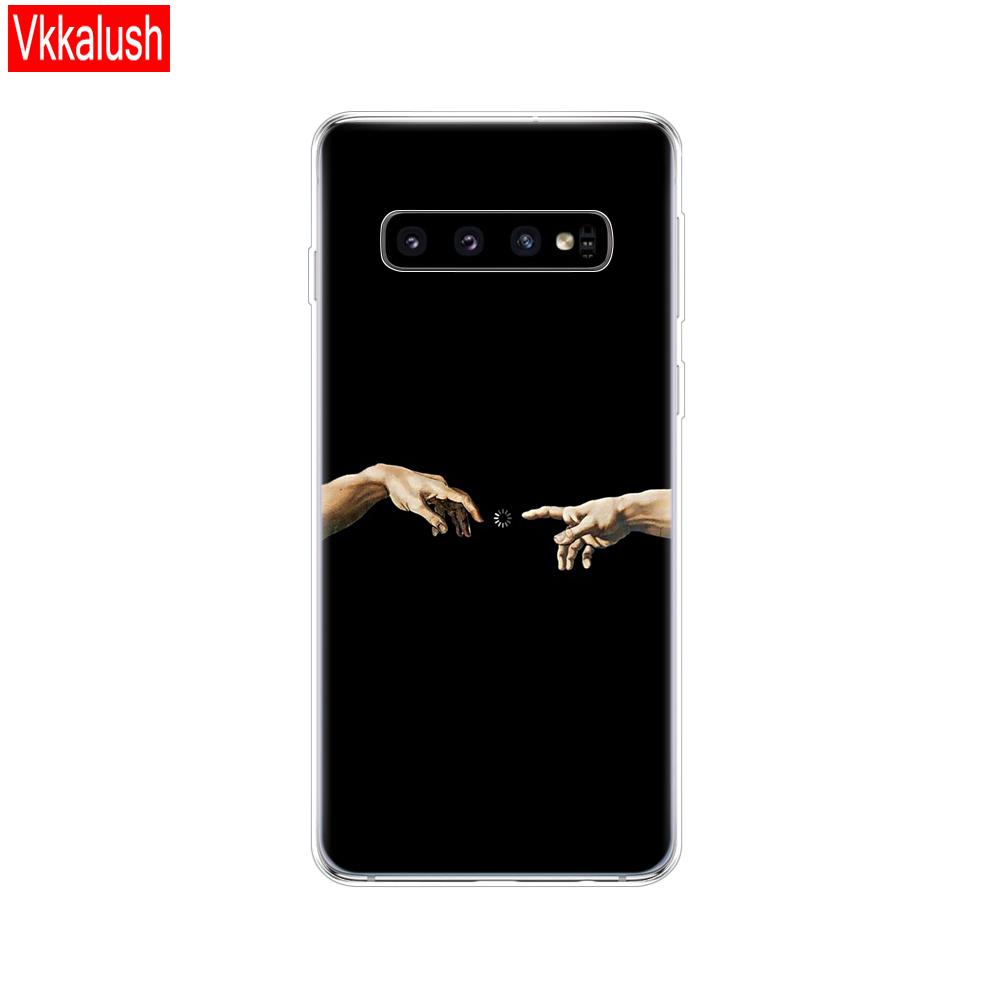 Pouzdro pro Samsung Galaxy S10 S10 Plus Vtipné silikonové TPU pouzdro pro telefon S10 E Pouzdro pro Samsung S10 Plus G975F S 10 SM-G973F