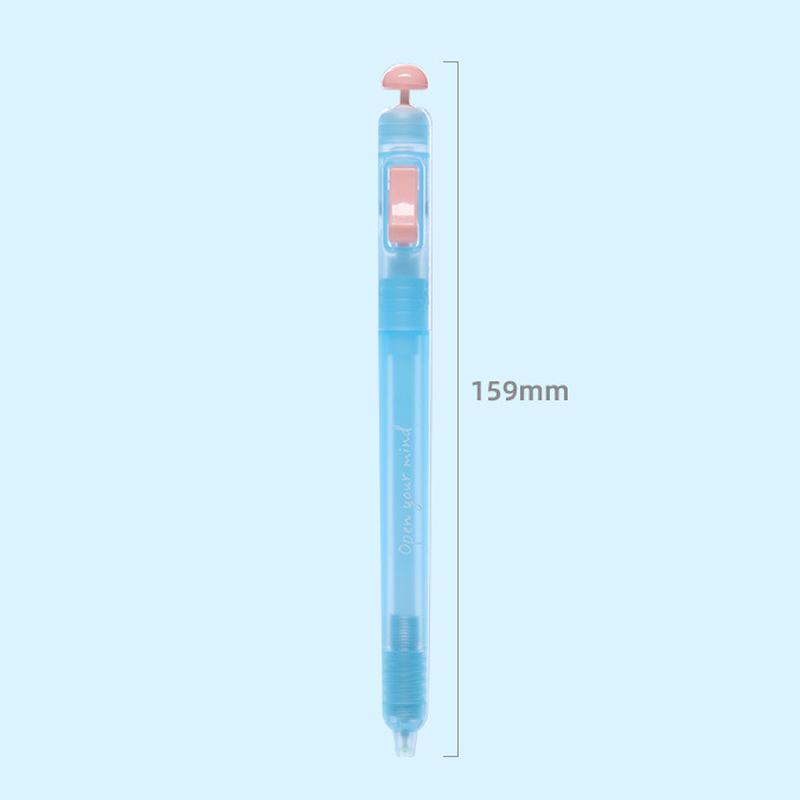 Relax Switch Pen For Exam Prep - Fidget Clicker Gel Pen 0.5Mm Smooth Writing, Anti-Anxiety Study Tool For School Students Office