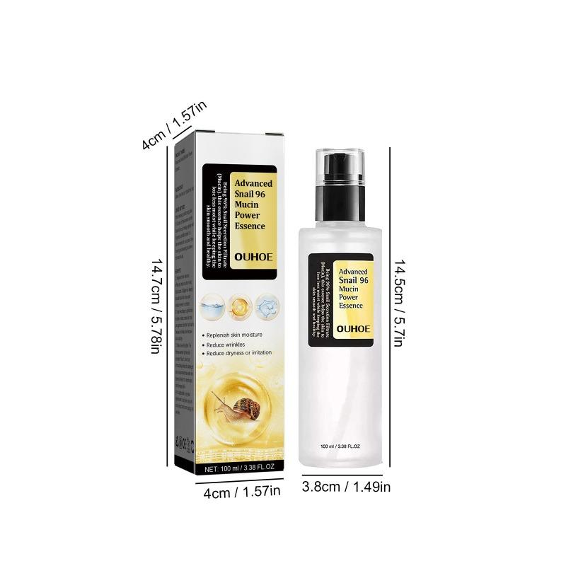 Potent Essence with Snail Collagen for Skin Barrier Repair and Moisturization