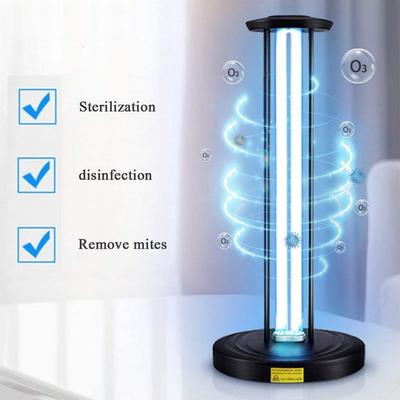 100W UV Sterilizer Light 38W/65W Ultraviolet Germicidal Lamp Ozone Disinfection Lamp With Remote Control