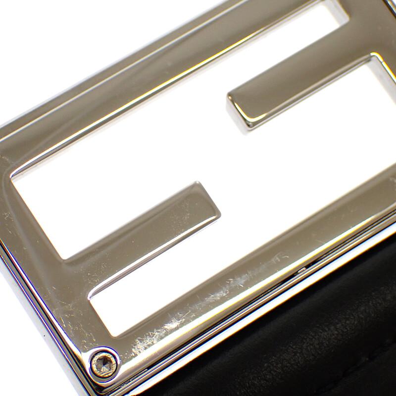 FENDI  7VA649ALWKF0L3T Shoulder Bag Brown/black leather Women