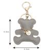 [tonecraft] Bear Keychain Simple Traditional Bag Charm Popular Stylish Cute
