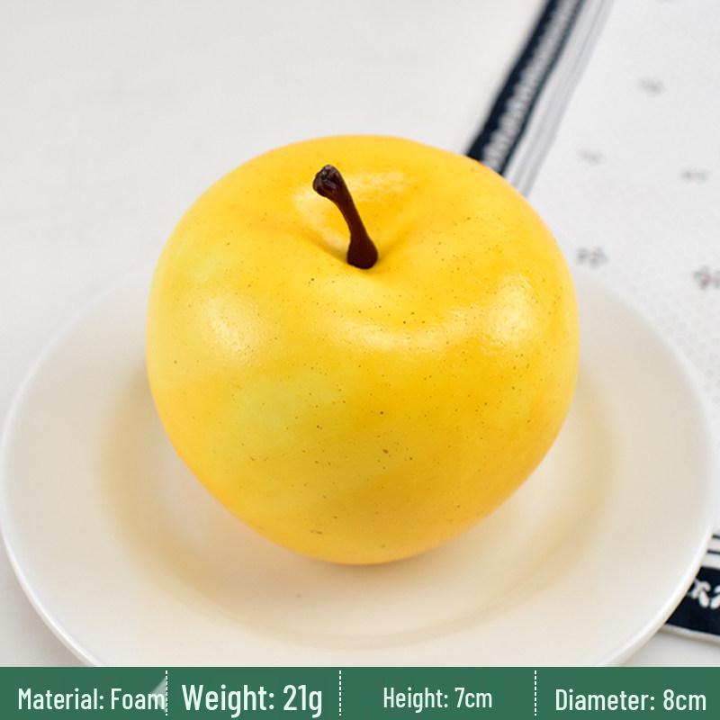 Plastic Red Fuji and Red Delicious Fake Apple Display Decoration Prop