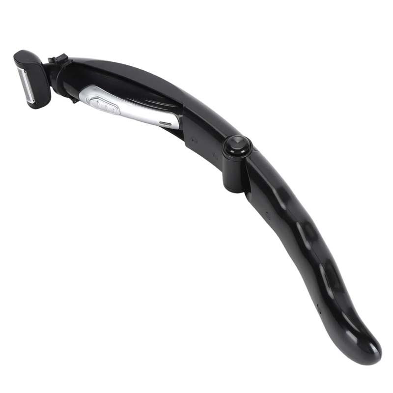 New Back razor Handle Foldable Electric Shaver Men's Back Body Shaver USB Charging Back Hair Remover Full Body Waterproof