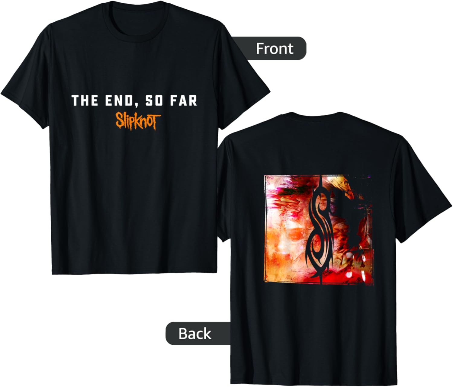 Official Slipknot Logo Unisex T-Shirt XXL