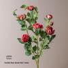 Silk Red Wedding Flower Arrangement for DIY Bedroom Decor