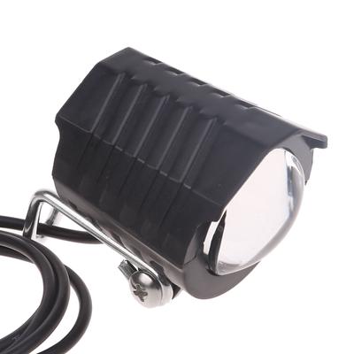 Electric Bike LED Front Light E-Bike Bicycle 2 In 1 Waterproof Horn Headlight Biking Dustproof Cycling Parts