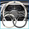 Leder Carbonfaser Auto Lenkradabdeckung Auto Zubehör Für BMW M Performance 1 3 5 7 Serie M3 M4 M5 M6 X1 X3 X5 X6 X7 E30 E34 E36 E39 E4