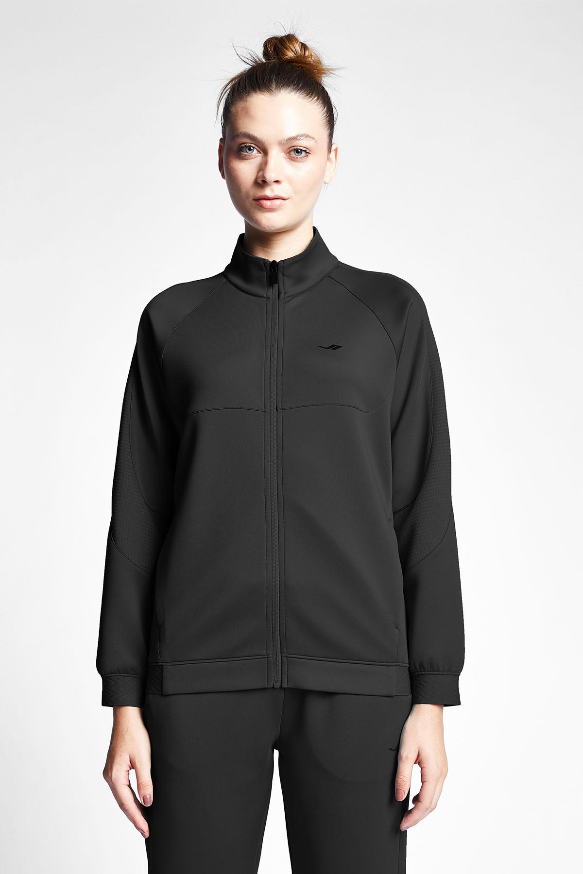 

Women s Training Zippered Sweatshirt 24B-2010 XS чорний