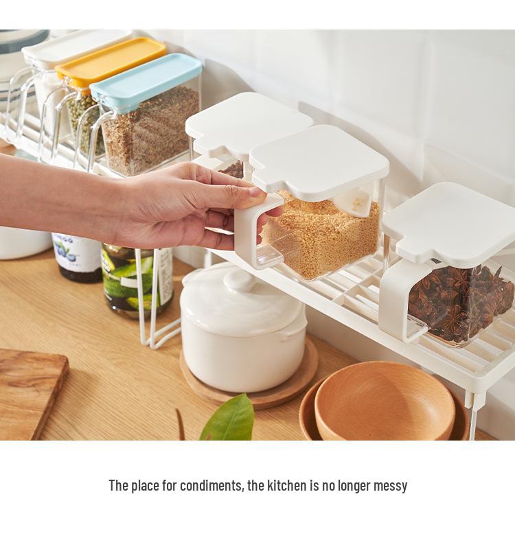 Foldable Multi-Tier Kitchen Organizer Rack