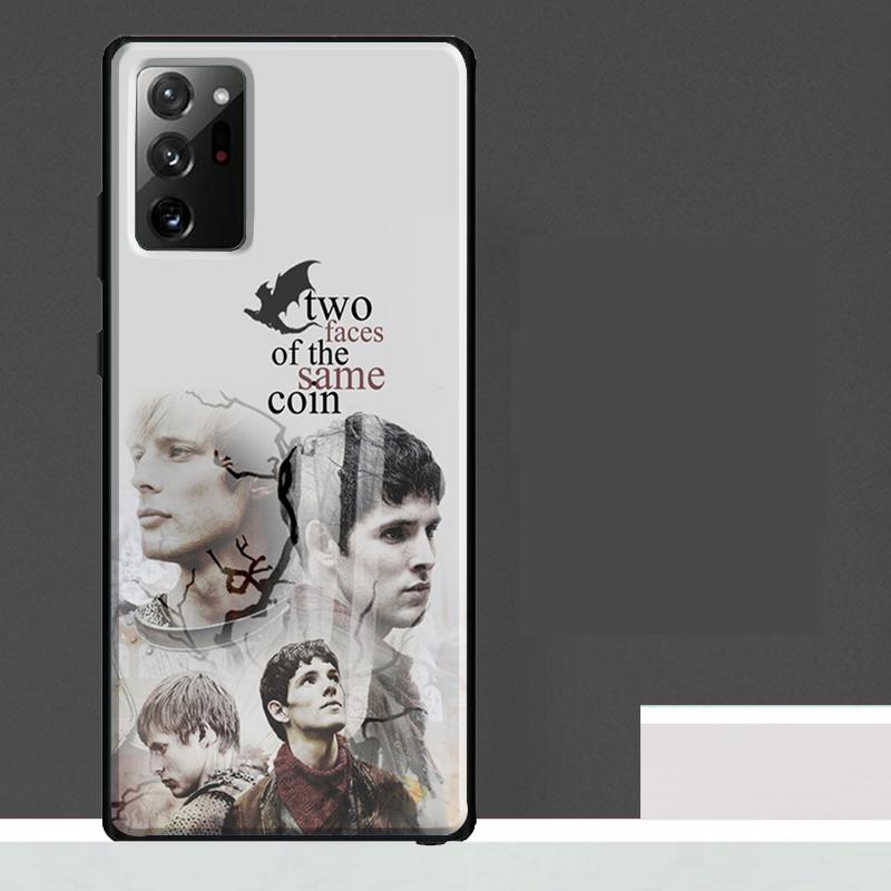 TV Series Merlin Case For Samsung Galaxy S25 S24 S23 Ultra S9 S10 S20 S21 S22 Plus S23 FE S24 FE Phone Cover