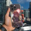 B-Bocchi-the-Rock Anime Phone Case For iPhone 17,16,15,14,13,12,11 Pro,Max,Plus,X,XS,XR,SE4,E Mini Transparent Soft Cover