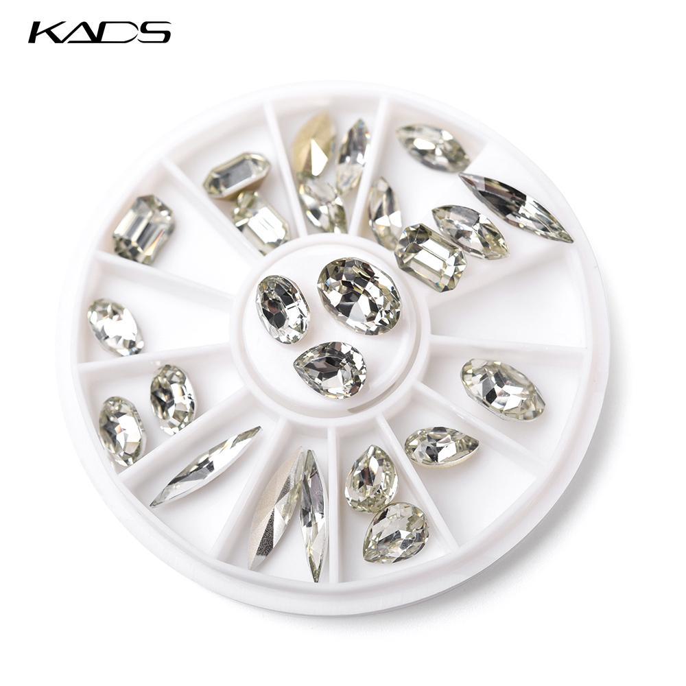 kads Nail Art Rhinestone  Nail Art Decorations Crystal Glitter Rhinestone Nails Accessories Nail Art