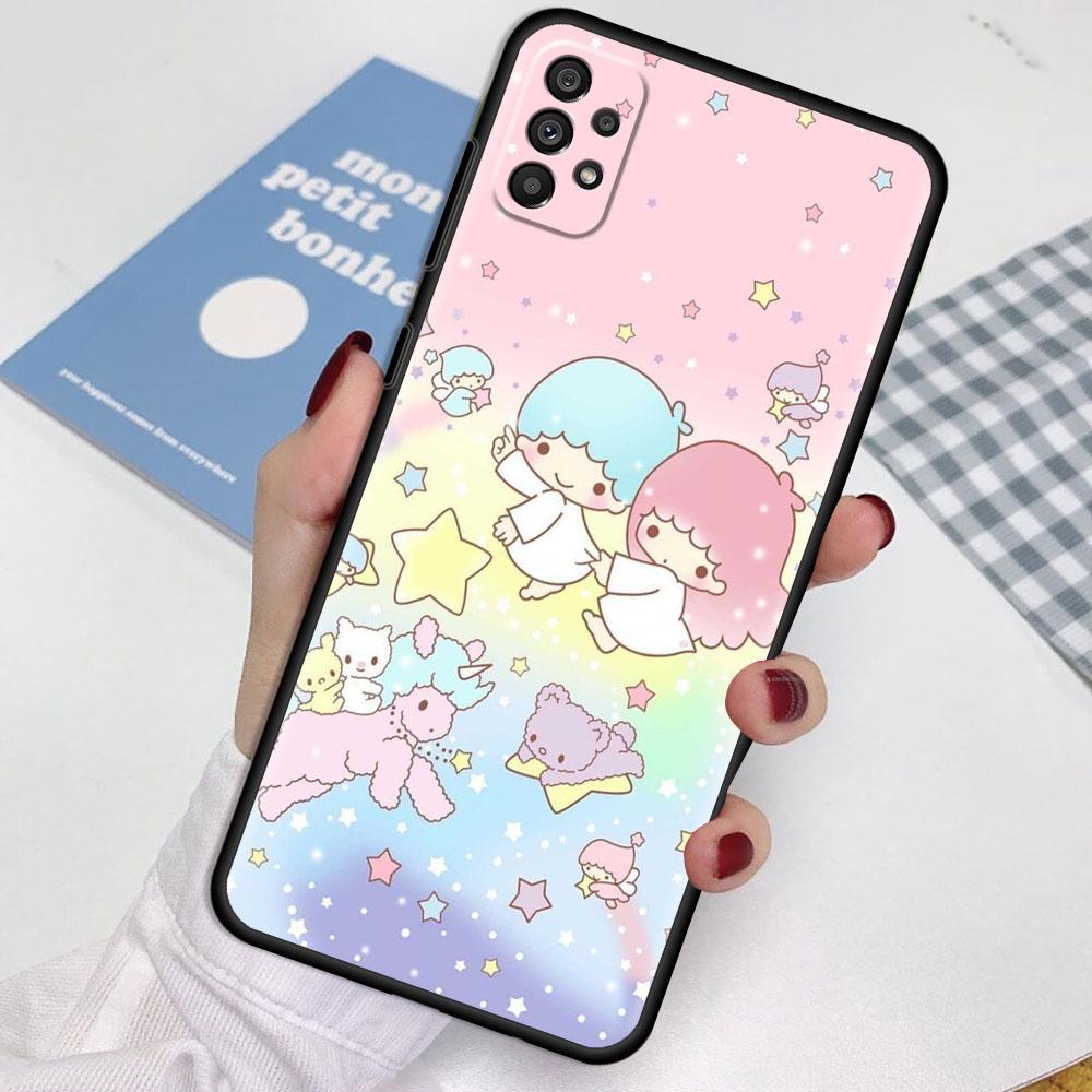 Kryt LittleTwinStars Pro Samsung Galaxy A52 A12 A51 A32 A21s A71 A32 5G A12 A22 A53 A31 A13 A72 A02s A41 A03 A04 Kryt na telefon