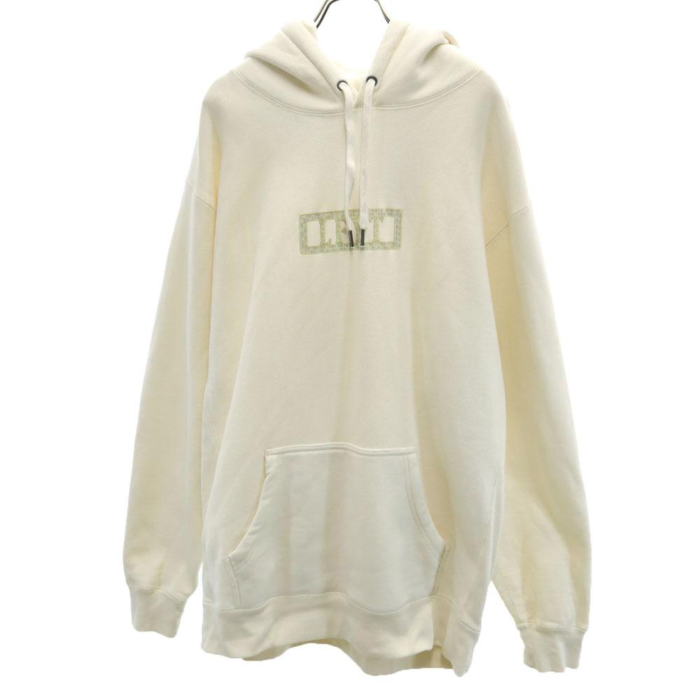 LFYT Long sleeve sweat Parker XXL Ivory Fleece lining, large size Men's Used