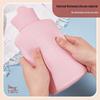 Silicone Explosion-Proof Hot Water Bottle: Portable, Microwaveable Mini Hand Warmer
