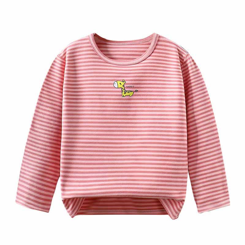 Kids Thermal Underwear Set Autumn Winter Warm Fleece Pajamas Boy & Girls Home Clothes Thickened Thermal Base Layer Baby Loungewear