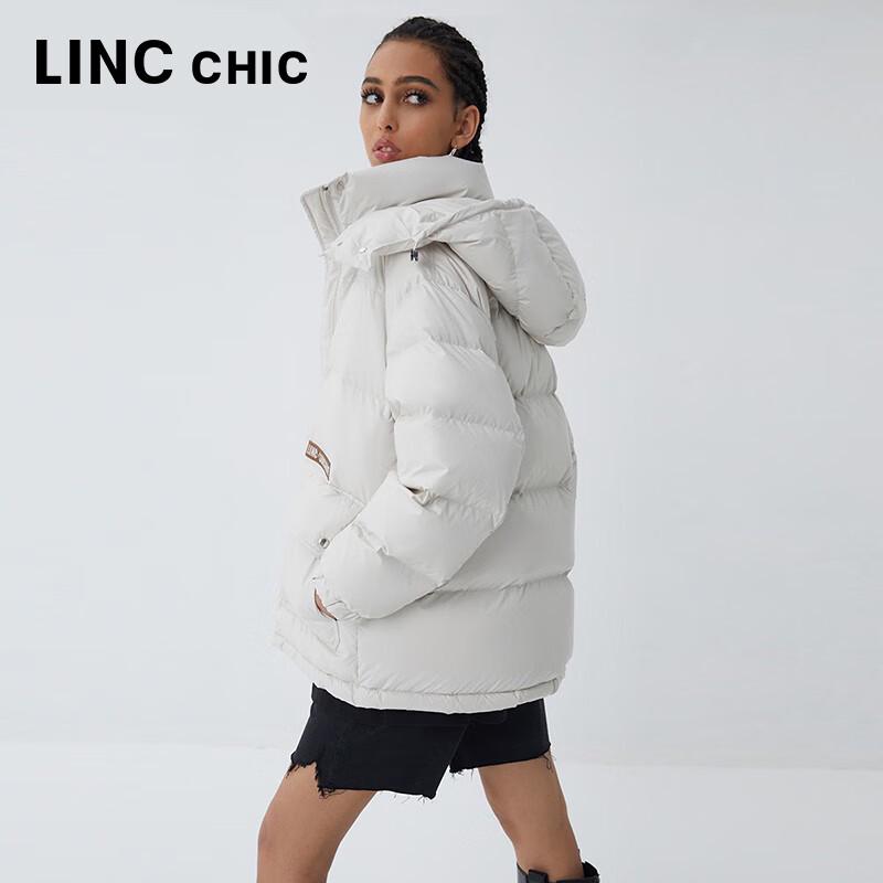 Women's Urban Print Loose Puffer Down Jacket