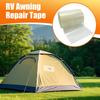 RV Awning Repair Tape Heavy Duty Tarp Repair Tape Canopy Patch Weather-Resistant Boat Cover Patch For Roof Umbrella Sail Leather
