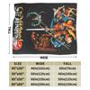 Thundercats Heroische Abenteuerdecke Picknick Flanelldecke für Heimdekoration Superweiche Individuelle DIY-Qualität Tagesdecke Geschenk