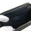 Louis Vuitton N63076  Damier Graphite zip-around coin purse Wallet Coin Case