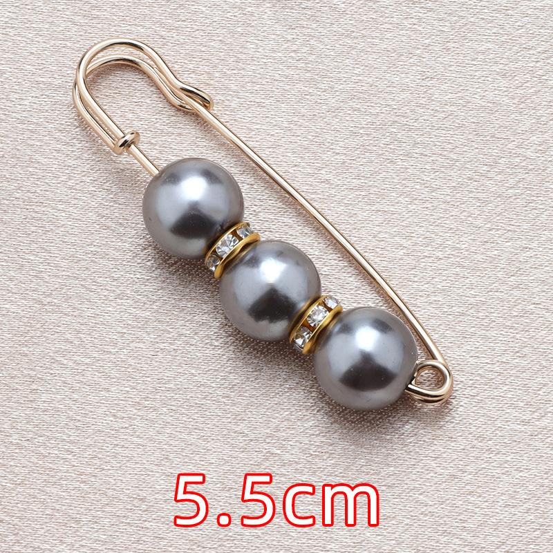Pearl Waist Pins, Accessories, Dresses, Large Waistband, Small Clothes Neckline, High-end Anti-light Brooch