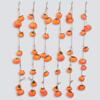 Simulation Persimmon Fruit Wall Hanging Artificial Persimmon with Frost Fruit Branch Ceiling Decoration