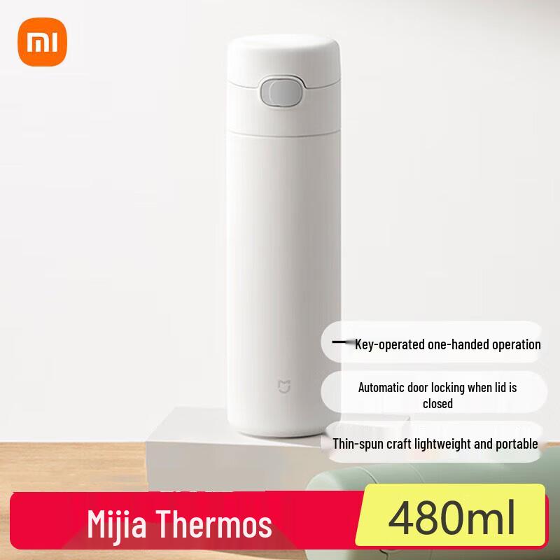 Xiaomi Mijia 316L Stainless Steel Pop-up Lid Thermos