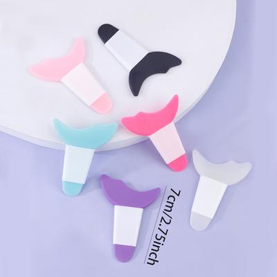 Silikonowa Maskara Ochraniacz Rzęs Aplikator Narzędzie Ochronne Wielofunkcyjne Podkładki do Rzęs Cieni do Powiek Wielokrotnego Użytku Narzędzie do Prowadzenia Rzęs