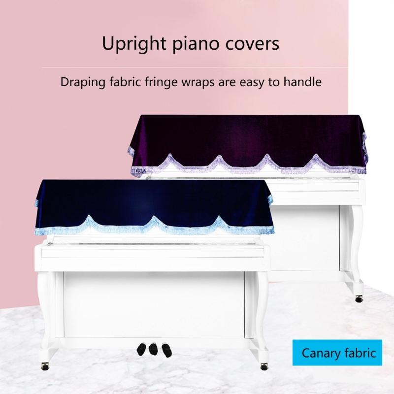Piano Keyboard Dust Cover Dust Dirt Scratch Wear Proof 88 Keys Keyboard Cover Cloth Piano Dust Cover, Fits 88 Keys Piano