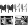 Pivoting Motorcycle Bar Clamps Raised Handlebar Handle Bar Risers for 7/8" 22mm