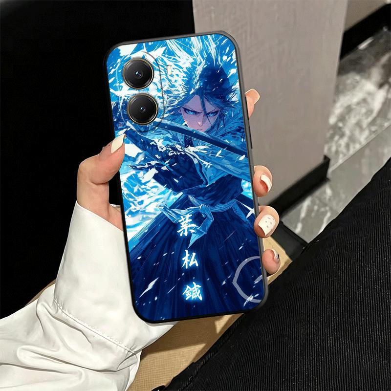 Bleach Kuchiki Rukia Soft Phone Case for Xiaomi Poco X5 X6 X7 X8 Pro Max X3 F7 F8 Ultra M8 M7 M6 M5 Redmi 15 15C 14C 13C 12C X4