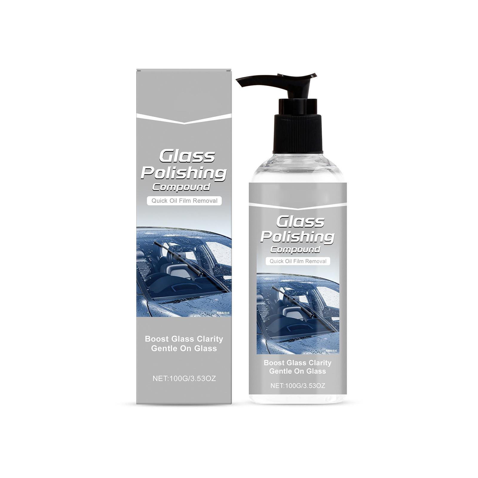 

Car Glass Cleaning Cream: Cleans stains, brightens and smooths car . One Size