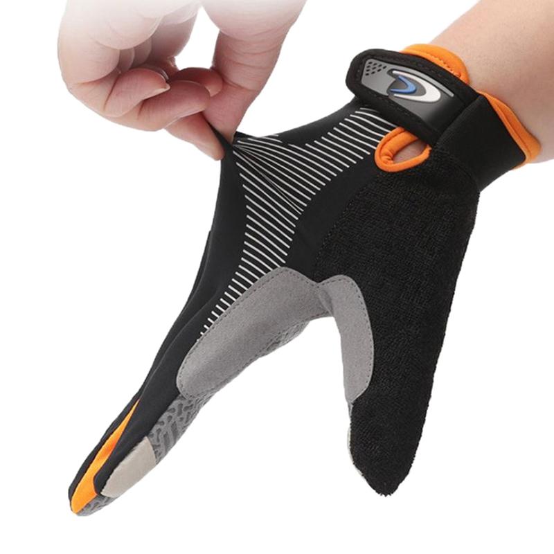 Unisex Bike Bicycle Glove Full Finger Touchscreen  Breathable Cycling Camping