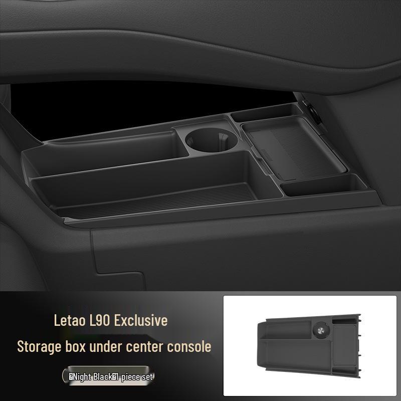 L90 Center Console Lower Silicone Storage Box - Glasses & Accessories Holder