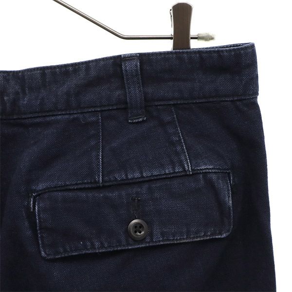 MARGARET HOWELL MHL. Button fly Straight denim pants S Navy jeans Men's Used