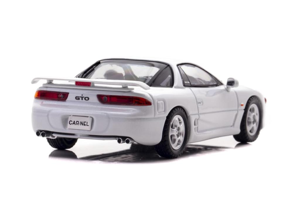 CARNEL 1/43 Scale Mitsubishi GTO Twin Turbo (Z16A) 1993 Galaxy White Finished Model CN439303