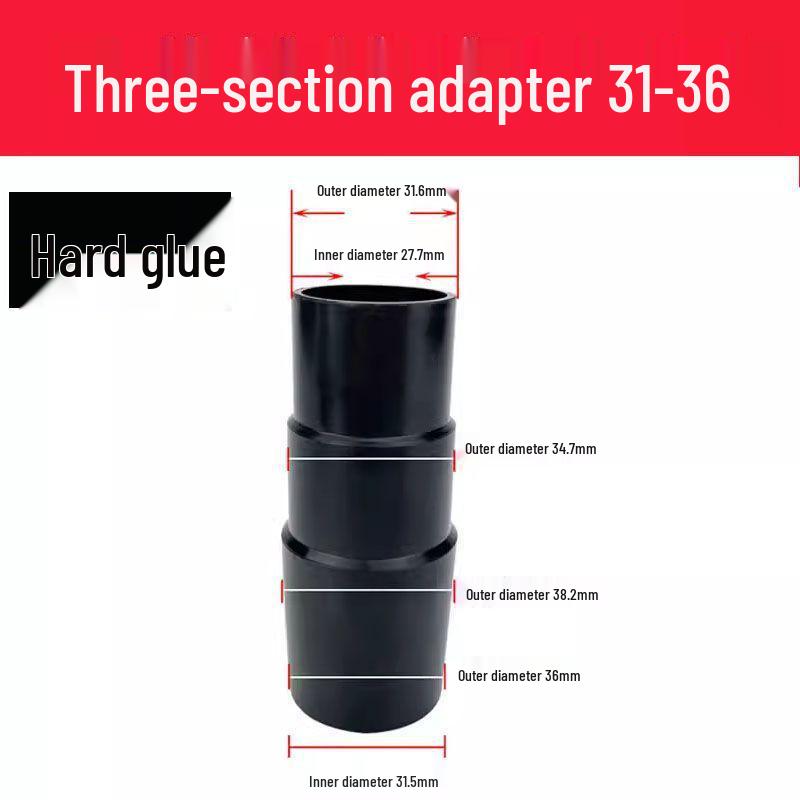 Universal Vacuum Cleaner Attachment Set with Adapter and Connector