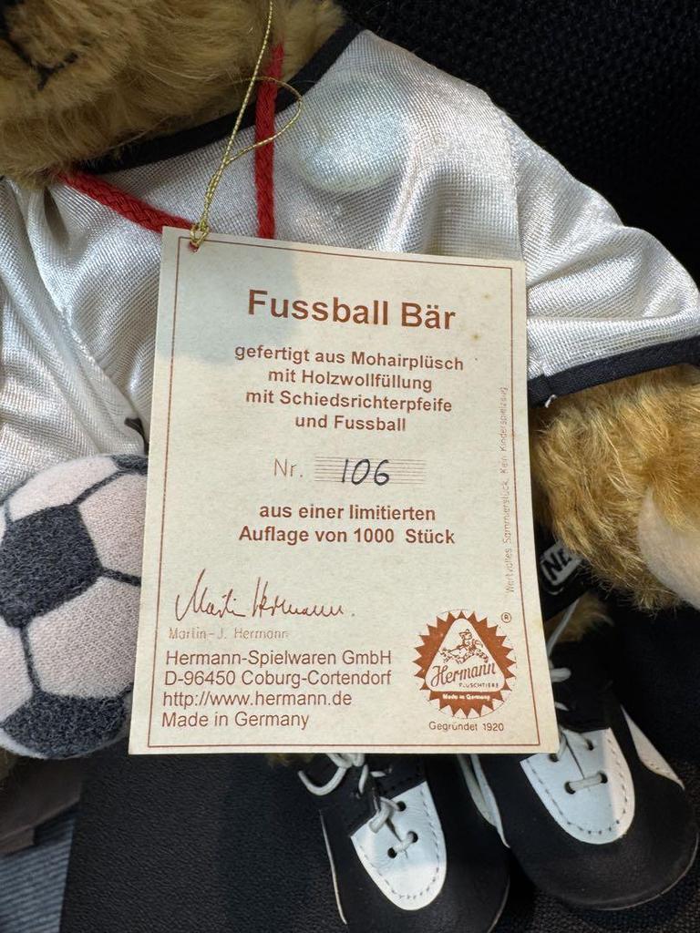 [USED] Herman Limited Edition Teddy Bear