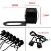 2x 18mm Adlerauge Spiegelblinker Tagfahrlicht Auto Motorrad LED-Birne Blinker Rückfahrlicht Bremslicht Kofferraumlicht Tageslicht Wasserdicht