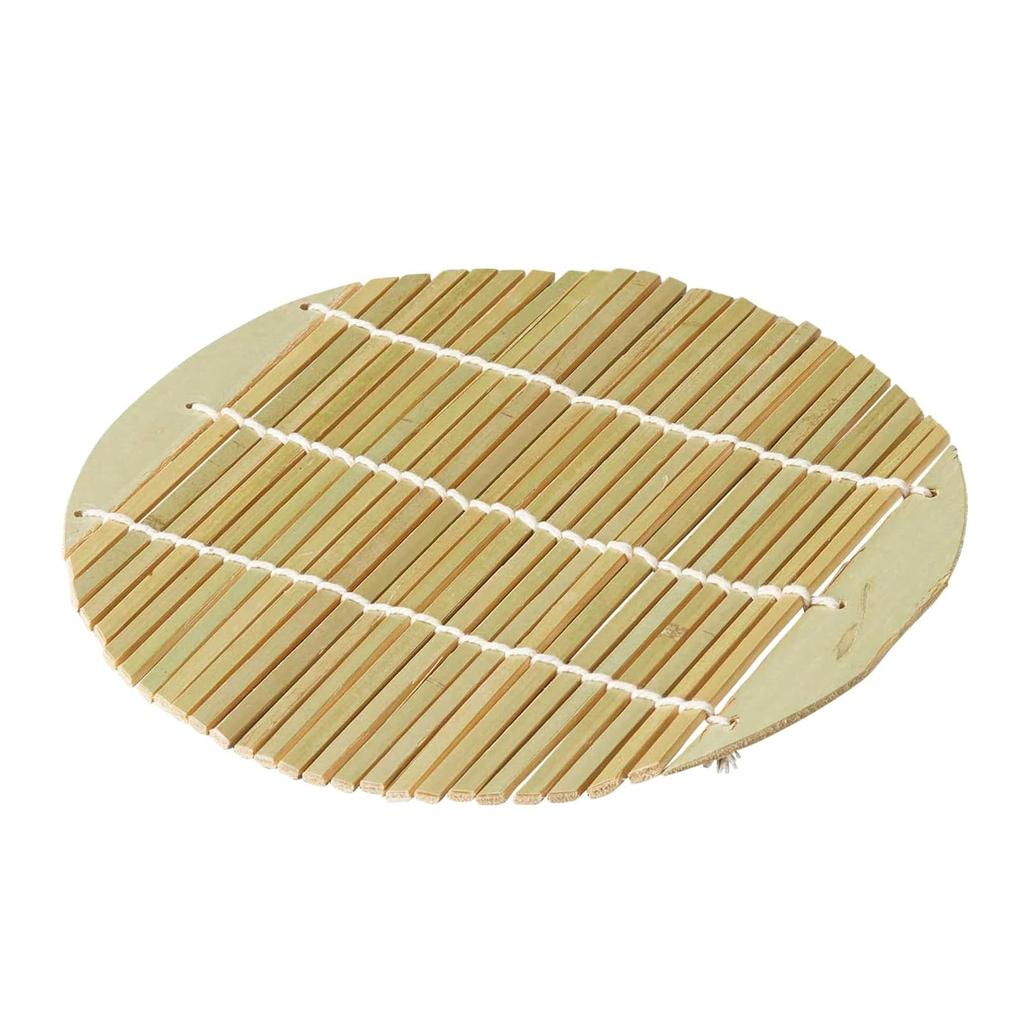 Santo Bamboo Slatted Blinds for Noodle Set of Natural for and Zaru Soba for Home and Commercial Product Number 18004 Dishes, Approx. 16.5cm Diameter,